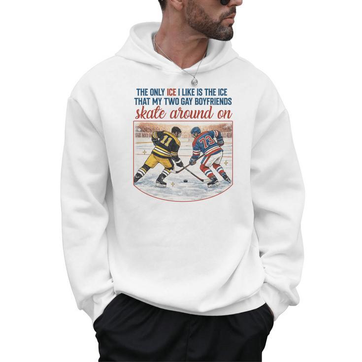Ice Hockey Romance Reader Book Lover Reading Smut Smutty Men Hoodie