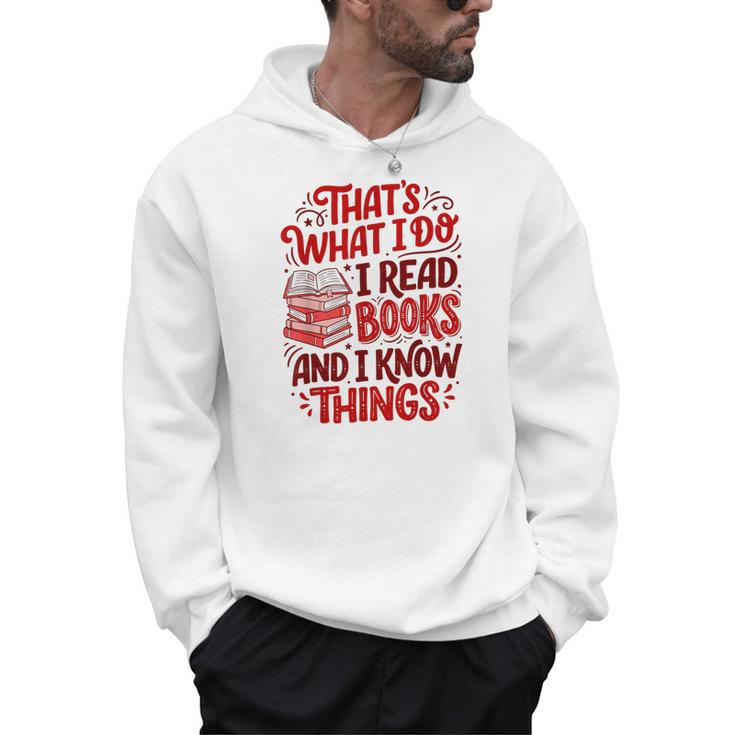 Librarian Book Lover Men Women Reading Men Hoodie