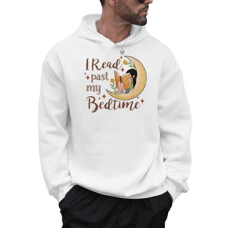 I Read Past My Bedtime Book Lover Men Hoodie