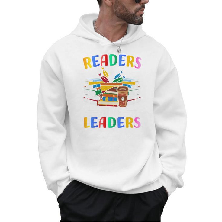 Readers Are Leaders Book Lover Reading Mom Premium Tri-Blend Men Hoodie