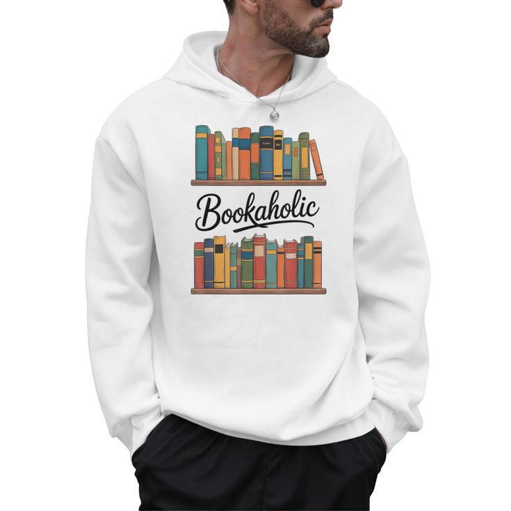 Reading As a Bookaholic For Book Lovers Men Hoodie