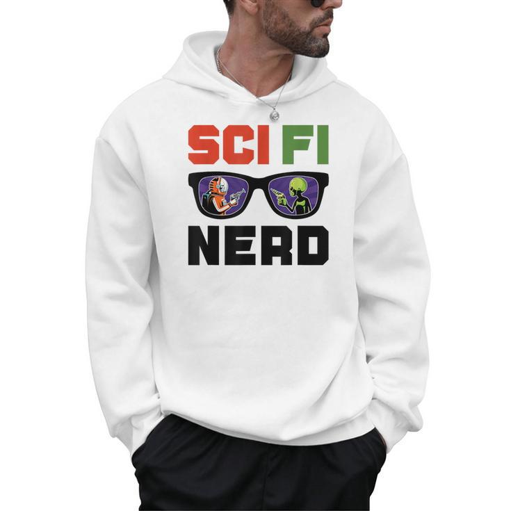 Sci Fi Nerd Science Fiction Book Movie Fan Men Hoodie