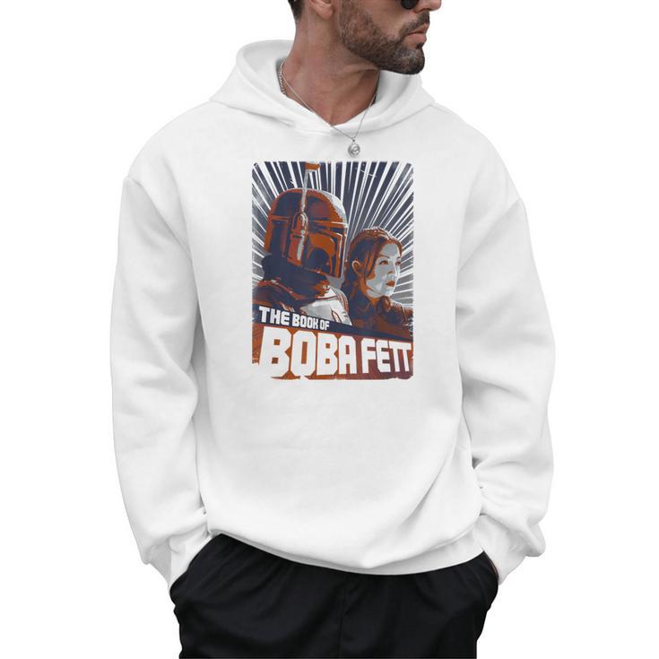 Star Wars The Book Of Boba Fett Retro Graphic Poster Men Hoodie