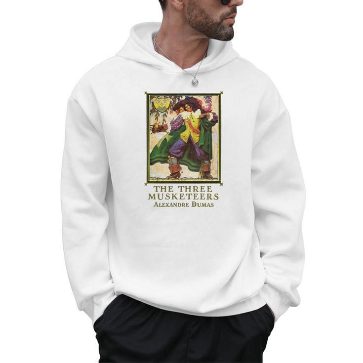 The Three Musketeers Alexandre Dumas Vintage Book Cover Men Hoodie