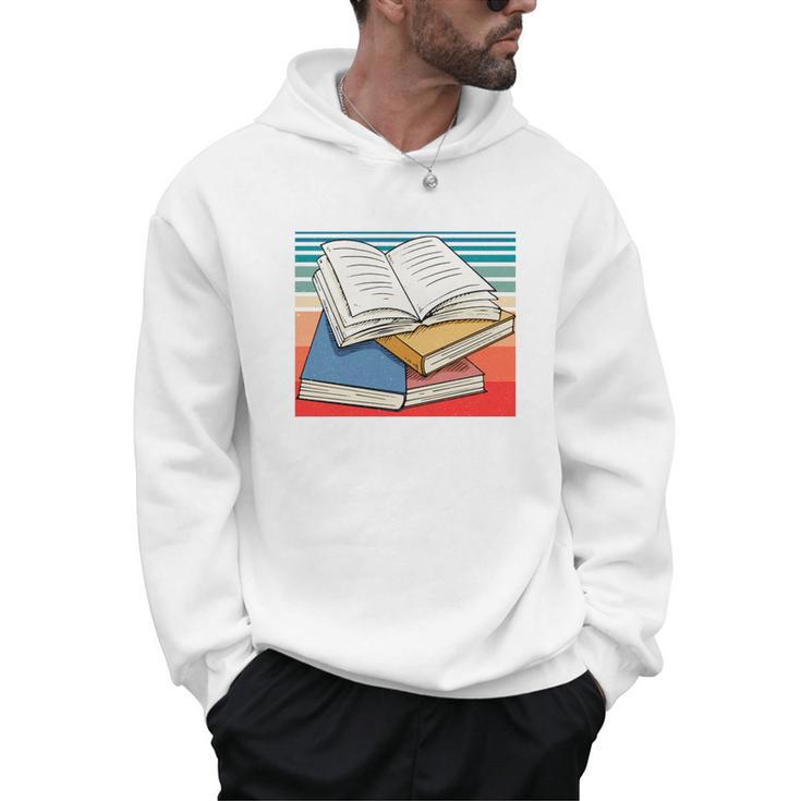 Unpaid Book Critic Book Reader Bookworm Vintage Men Hoodie
