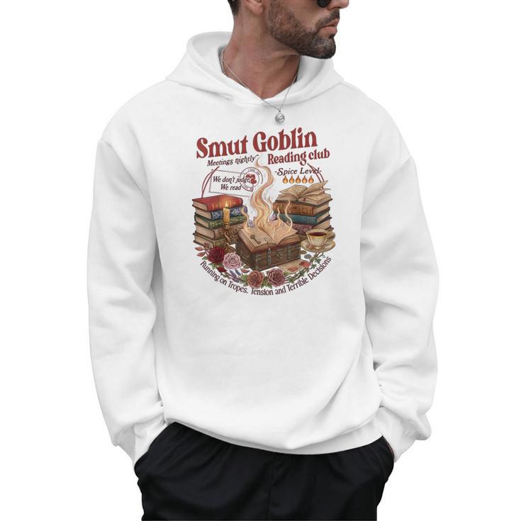 Vintage Smut Goblin Dark Romance Bookish Book Lover Men Hoodie