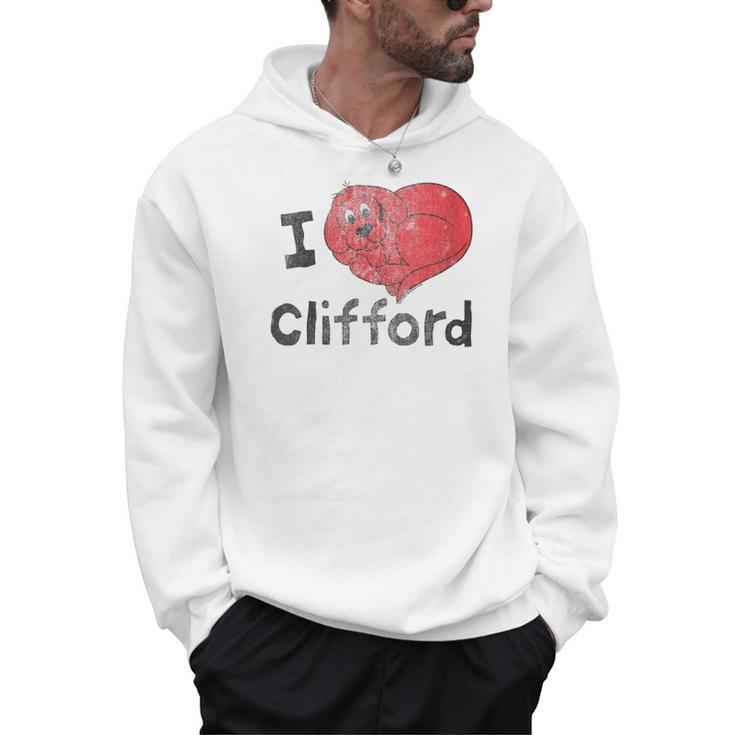 Women's Clifford The Big Red Dog I Heart Clifford Childrens Books Men Hoodie