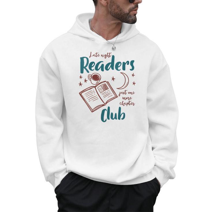 Women's Reading Book Lover Bookish Late A Night Readers Club Men Hoodie