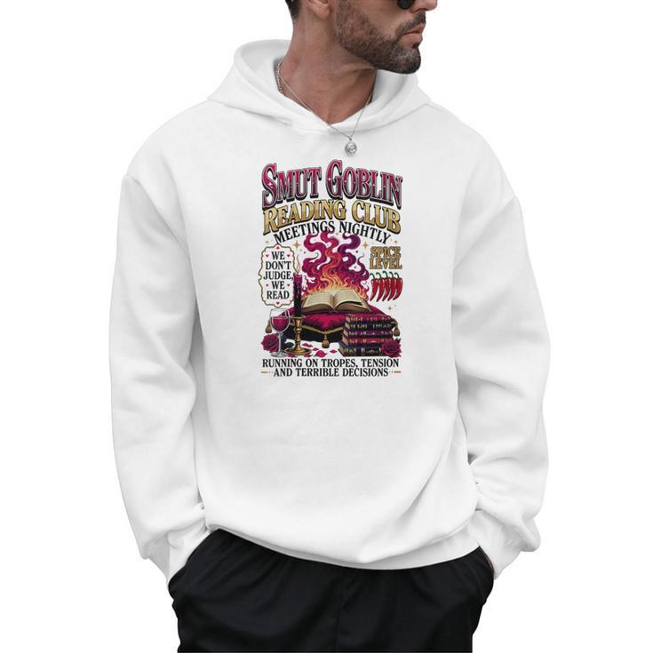 Women's Smut Goblin Reading Club Vintage Bookish Book Lover Men Hoodie