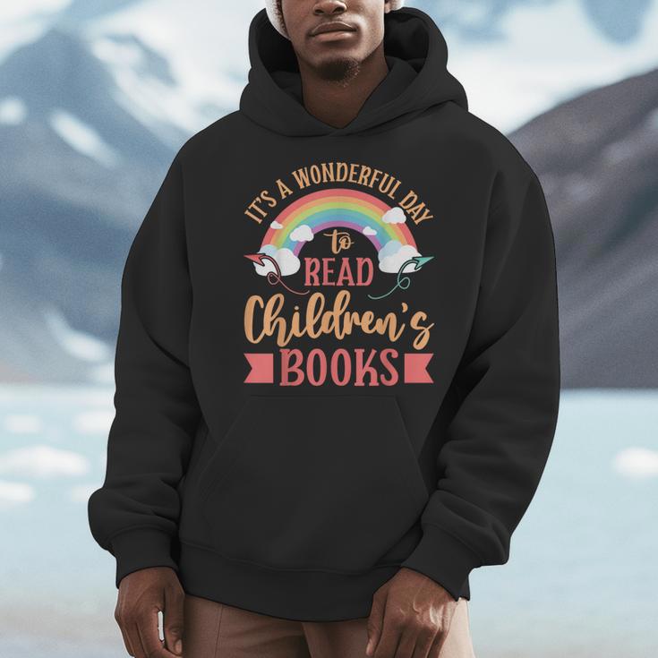 Avid Reader Children's Books Men Hoodie