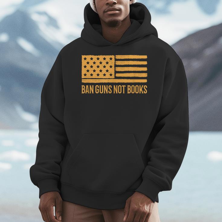 Ban Guns Not Books Gun Control Activist Patriotic American Men Hoodie Ban Guns Not Books Gun Control Activist Patriotic American Men Hoodie