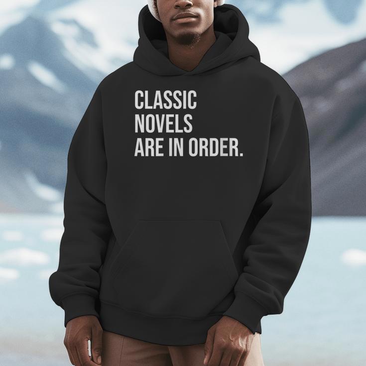 Book Club Organizer Meme Quote Men Hoodie