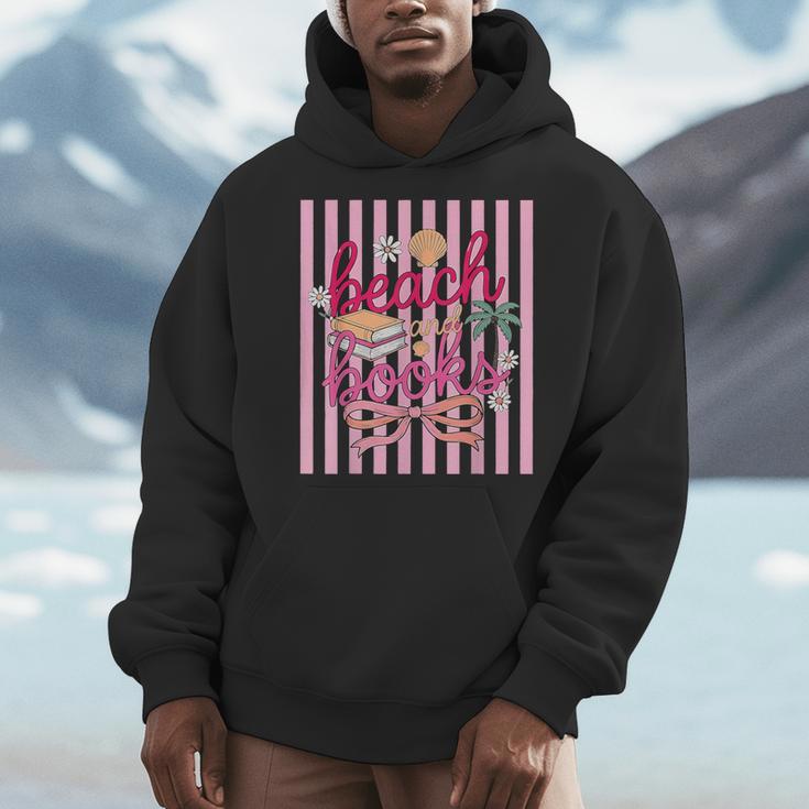 Book Girl Summer Beach Club Summer Reading Men Hoodie