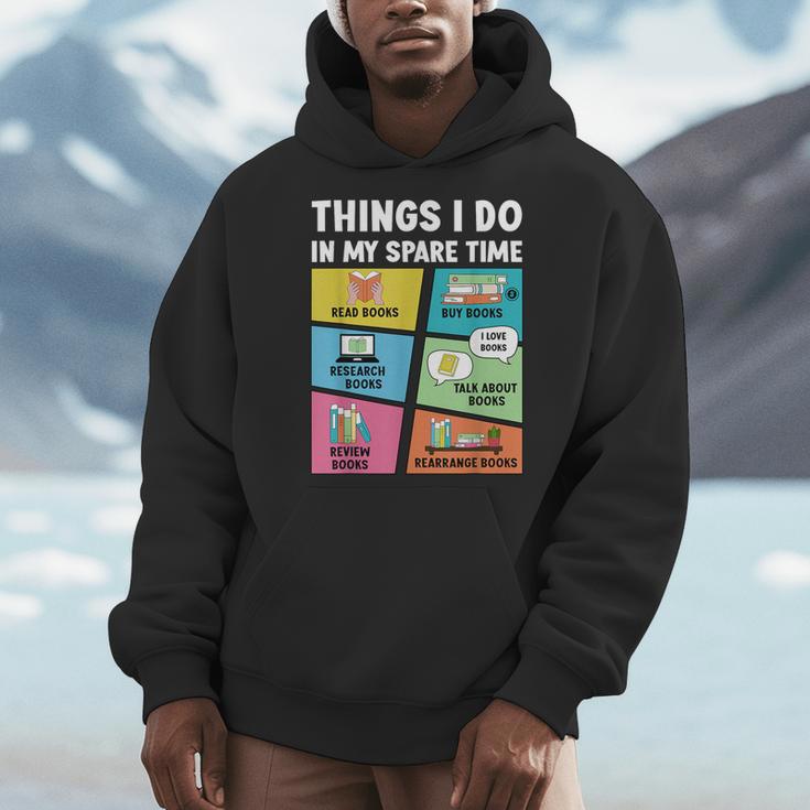 Book Lover Men Women Boys Girls Kids Reading Men Hoodie