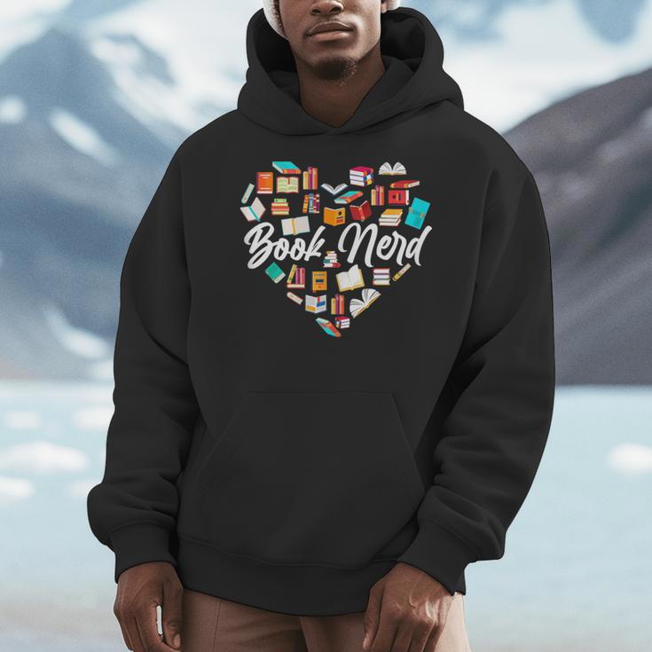 Book Lover Book Nerd Bookworm Bookish Librarian Men Hoodie