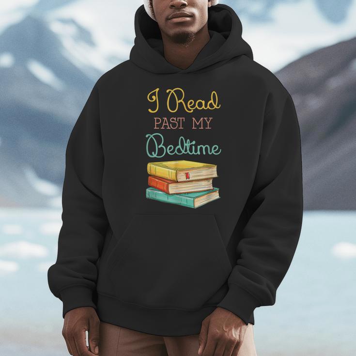 Book Lover I Read Past My Bedtime Men Hoodie