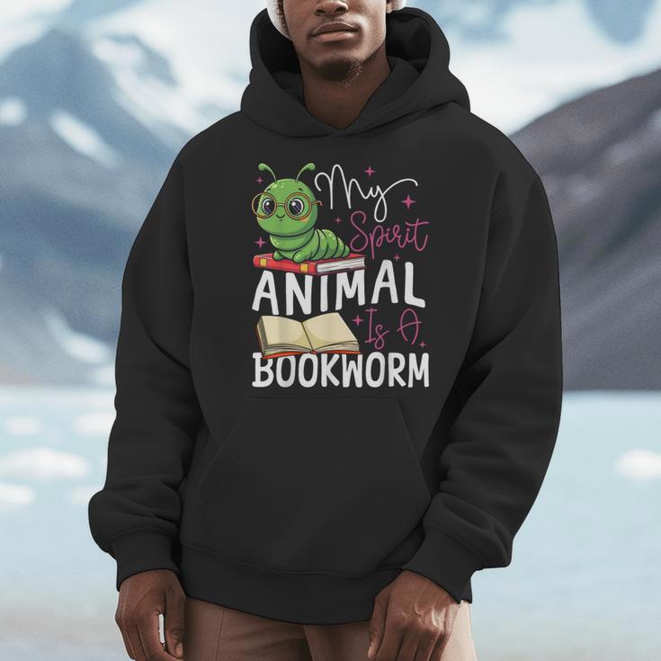 Book Reading My Spirit Animal Is A Bookworm Men Hoodie Book Reading My Spirit Animal Is A Bookworm Men Hoodie