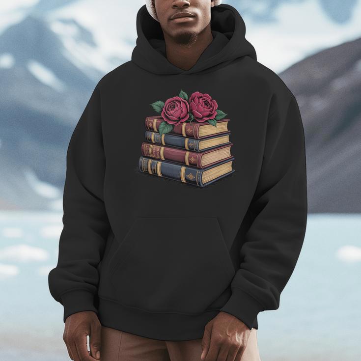 Book Roses SMUT Romance Book Men Hoodie Book Roses SMUT Romance Book Men Hoodie