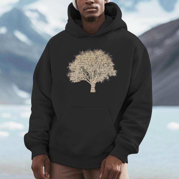 Book Tree Fantasy Men Hoodie