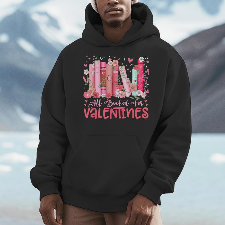 All Booked For Valentine Book Reading Women Girl Teacher Men Hoodie All Booked For Valentine Book Reading Women Girl Teacher Men Hoodie