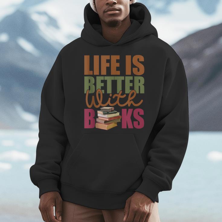 Books Novels Reading Shirt Life Is Better With Books Men Hoodie Books Novels Reading Shirt Life Is Better With Books Men Hoodie