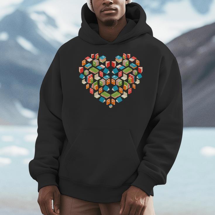 Bookworm Book Heart Valentines Day Reading Men Hoodie Bookworm Book Heart Valentines Day Reading Men Hoodie