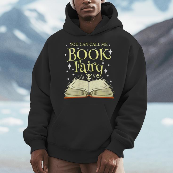 You Can Call Me Book Fairy Librarian Men Hoodie