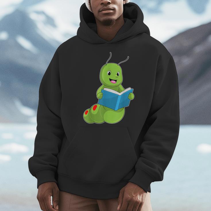 Caterpillar Book Men Hoodie Caterpillar Book Men Hoodie
