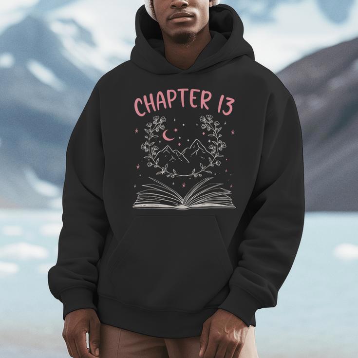 Chapter 13 Birthday Reading Book Lovers 13 Year Old Men Hoodie Chapter 13 Birthday Reading Book Lovers 13 Year Old Men Hoodie