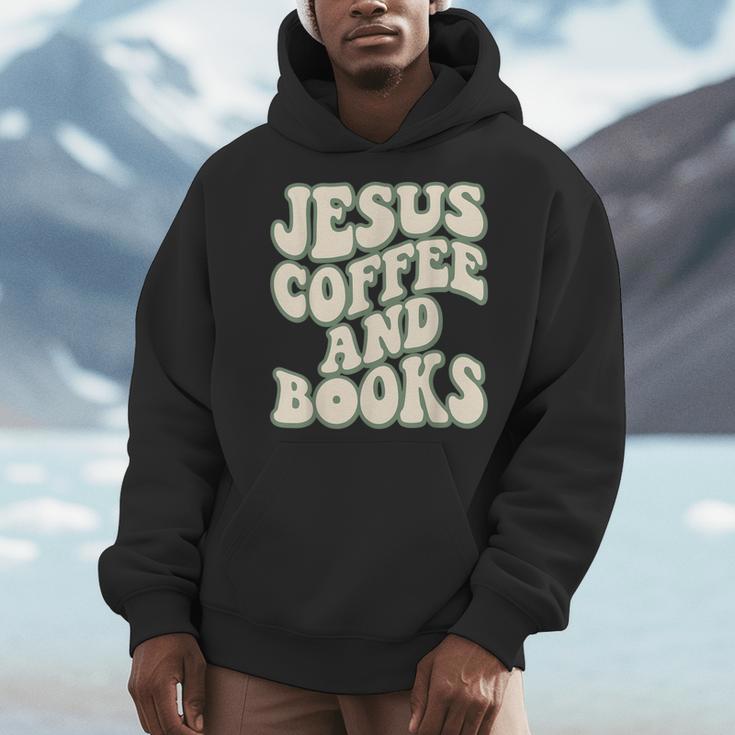 Christian Book Lover Coffee And Jesus Faith Reading Men Hoodie Christian Book Lover Coffee And Jesus Faith Reading Men Hoodie