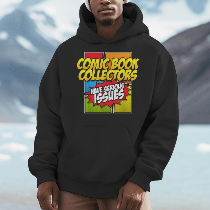 Comic Book Collectors Have Serious Issues Men Hoodie Comic Book Collectors Have Serious Issues Men Hoodie