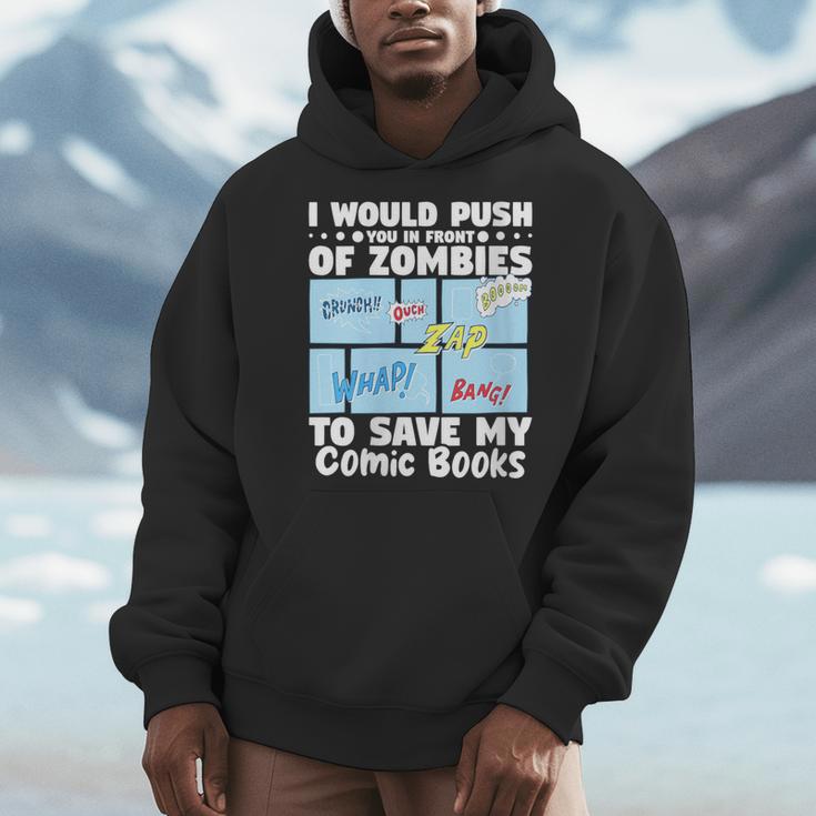Comics Collecting Book Collector Guide Comics Lover Men Hoodie Comics Collecting Book Collector Guide Comics Lover Men Hoodie