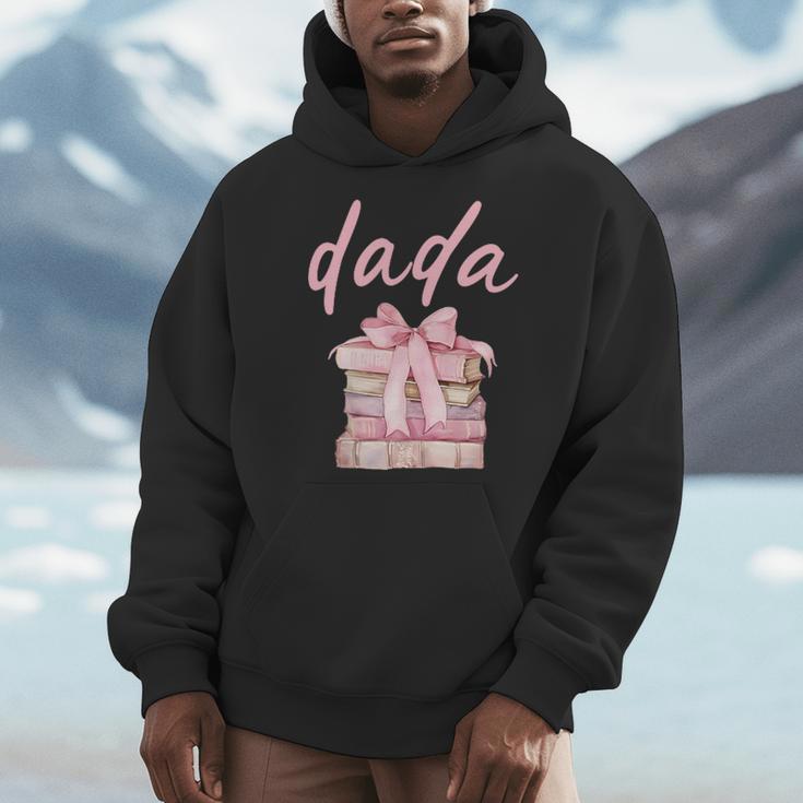 Dada Book First Chapter Birthday Girl Coquette Bow Matching Men Hoodie Dada Book First Chapter Birthday Girl Coquette Bow Matching Men Hoodie