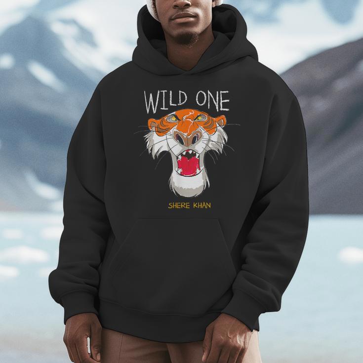 Disney The Jungle Book Shere Khan Wild One Big Face Poster Men Hoodie