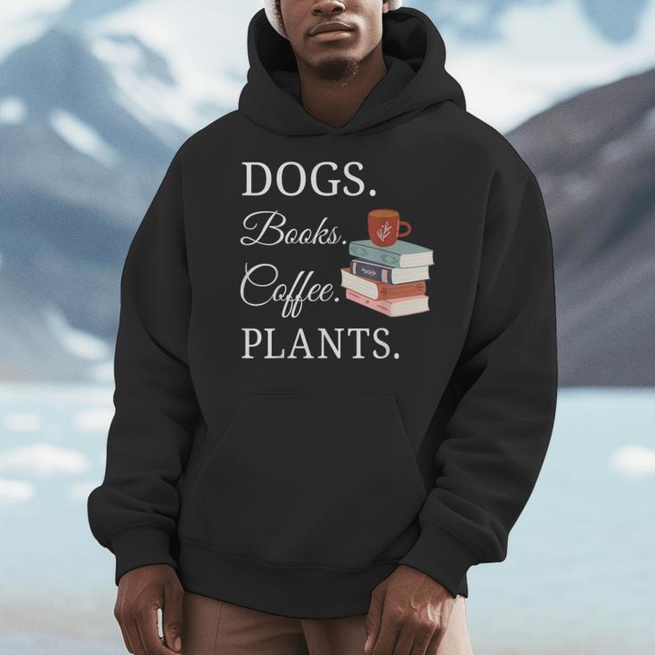 Dogs Books Coffee Plants Men Women Men Hoodie Dogs Books Coffee Plants Men Women Men Hoodie