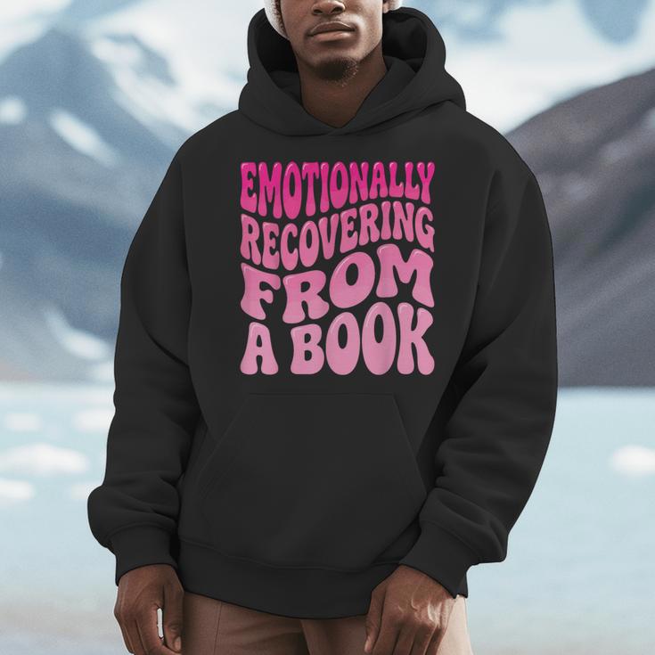 Emotionally Recovering From A Book Men Hoodie Emotionally Recovering From A Book Men Hoodie