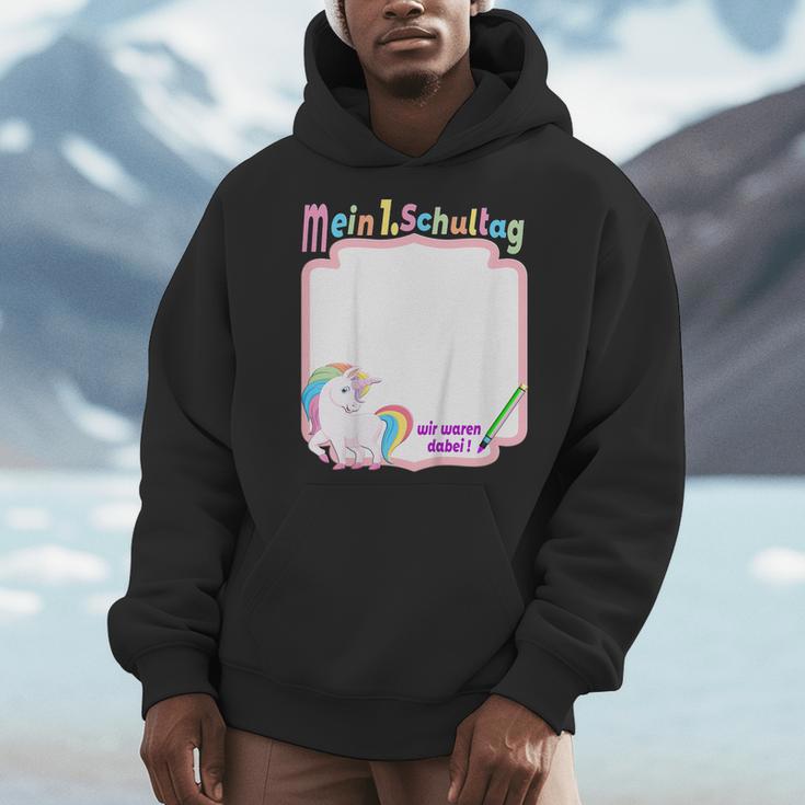 First Day Of School 2021 Guest Book Unicorn Unicon Men Hoodie
