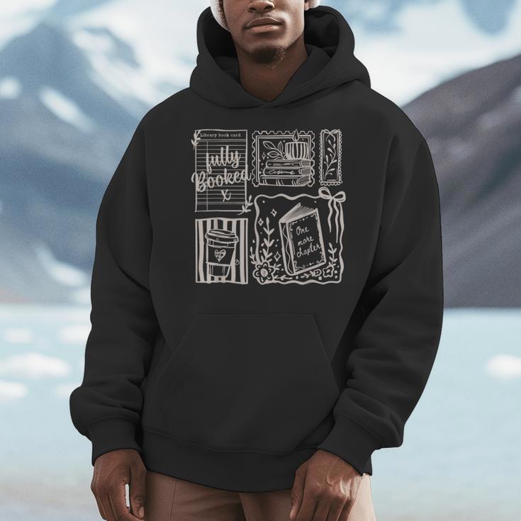 Fully Book One More Chapter Vintage Book Lovers Matching Men Hoodie