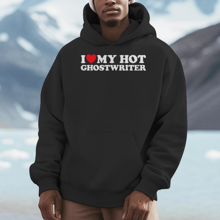 Ghost Writer Heart Cute Book Co Author Dating Fan Men Hoodie