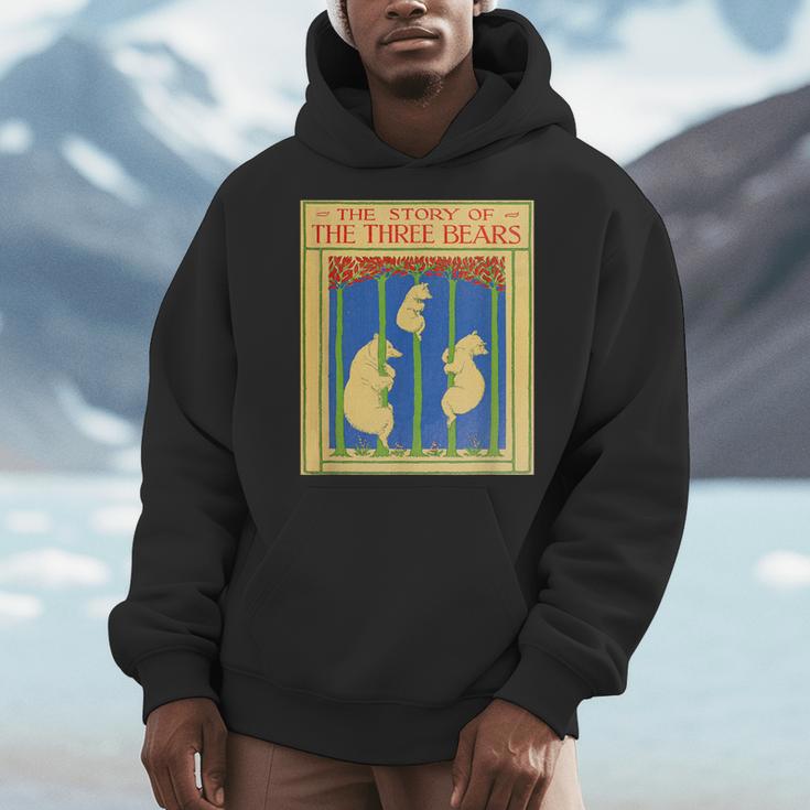 Goldilocks And The Three Bears Book Cover Men Hoodie