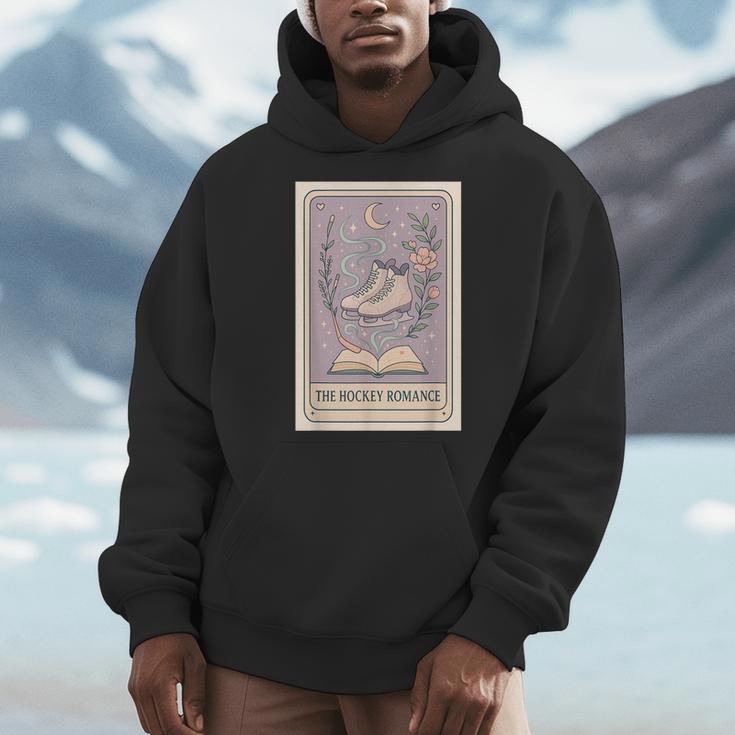 Hockey Romance Tarot Card Books Reader Cozy Reading Men Hoodie Hockey Romance Tarot Card Books Reader Cozy Reading Men Hoodie