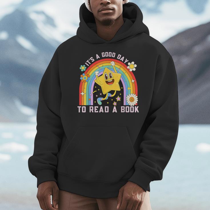 It’s a Good Day To Read a Book Shirt Book Lover Reading Tee Men Hoodie
