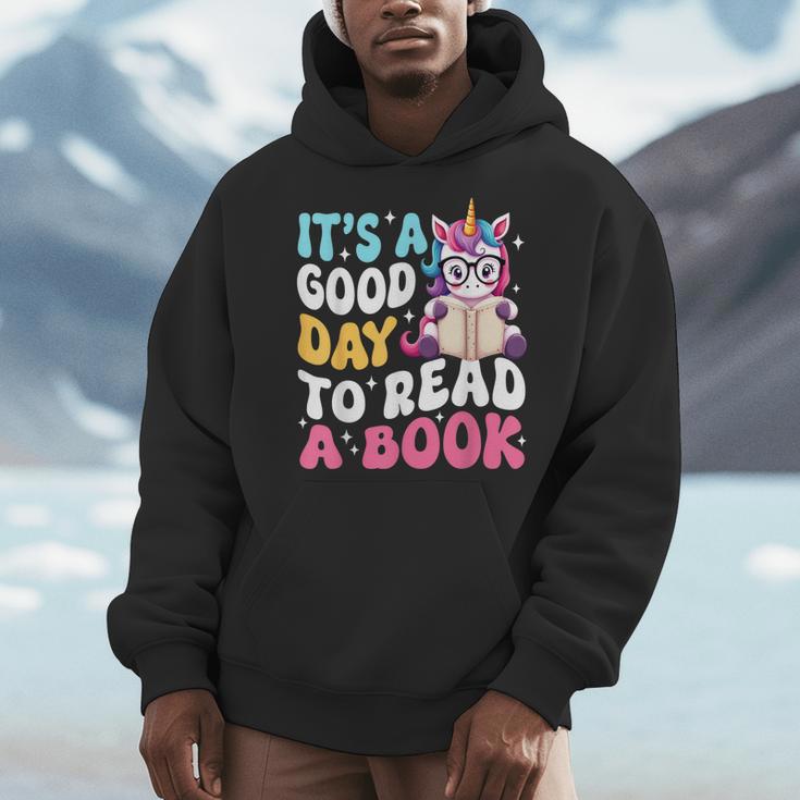 It's a Good Day To Read a Book World Book Day Costume Kids Men Hoodie It's a Good Day To Read a Book World Book Day Costume Kids Men Hoodie