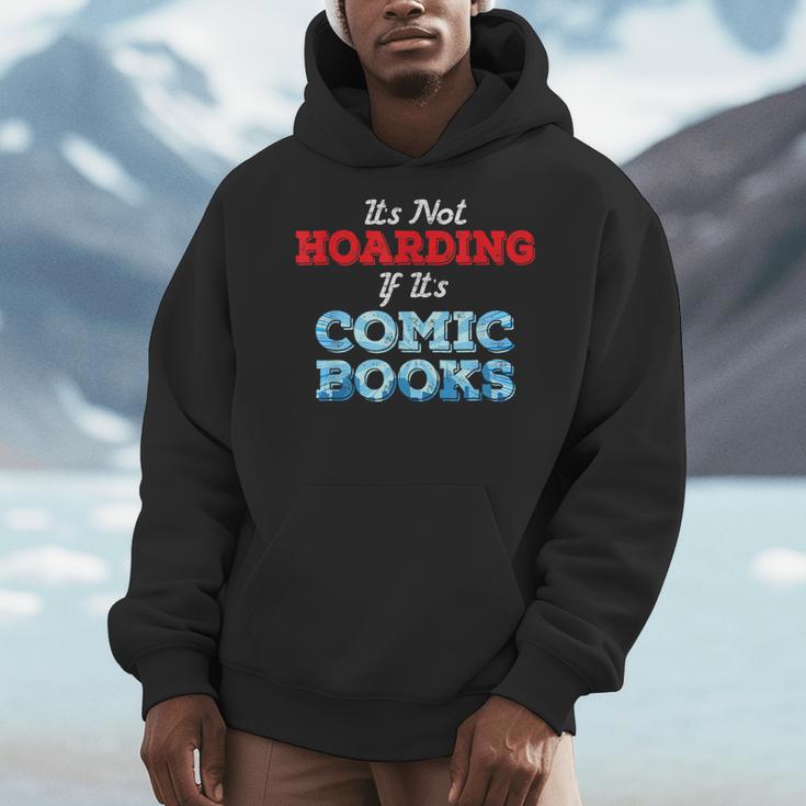 It's Not Hoarding If Its Comic Books Collector Men Hoodie It's Not Hoarding If Its Comic Books Collector Men Hoodie
