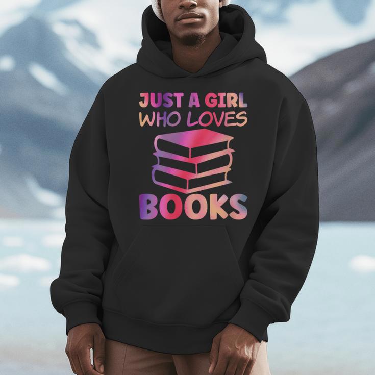 Just A Girl Who Loves Books Men Hoodie Just A Girl Who Loves Books Men Hoodie