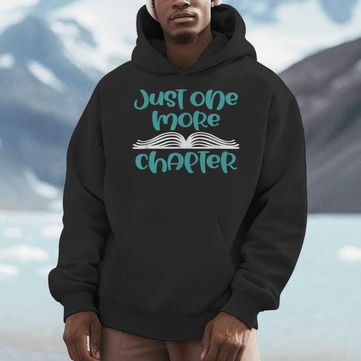 Just One More Chapter Book Lover Saying Men Hoodie Just One More Chapter Book Lover Saying Men Hoodie