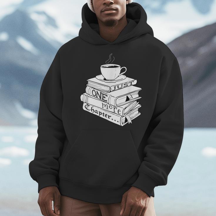 Just One More Chapter Book Reading For Book Lovers Men Hoodie
