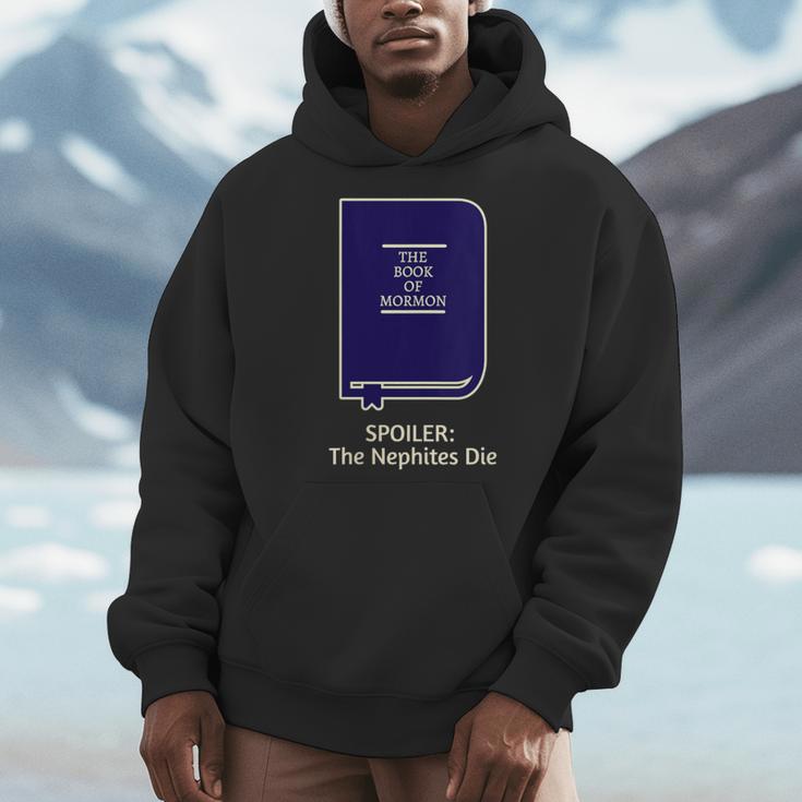 LDS Book Of Mormon Tshirt Spoiler Nephites Men Hoodie LDS Book Of Mormon Tshirt Spoiler Nephites Men Hoodie