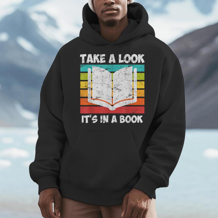 Take a Look Its In a Book Men Hoodie Take a Look Its In a Book Men Hoodie