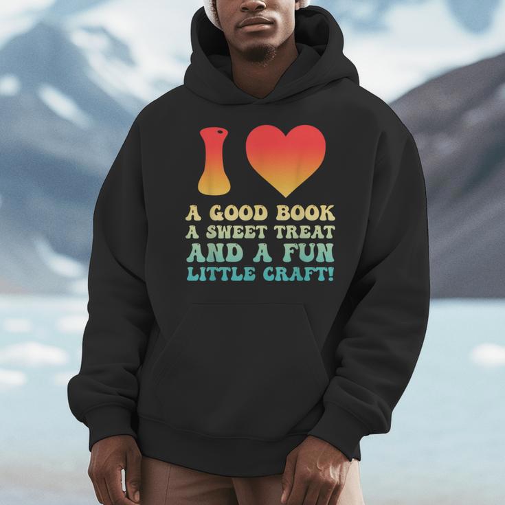 I Love A Good Book Sweet Treat Crochet Baking Men Hoodie